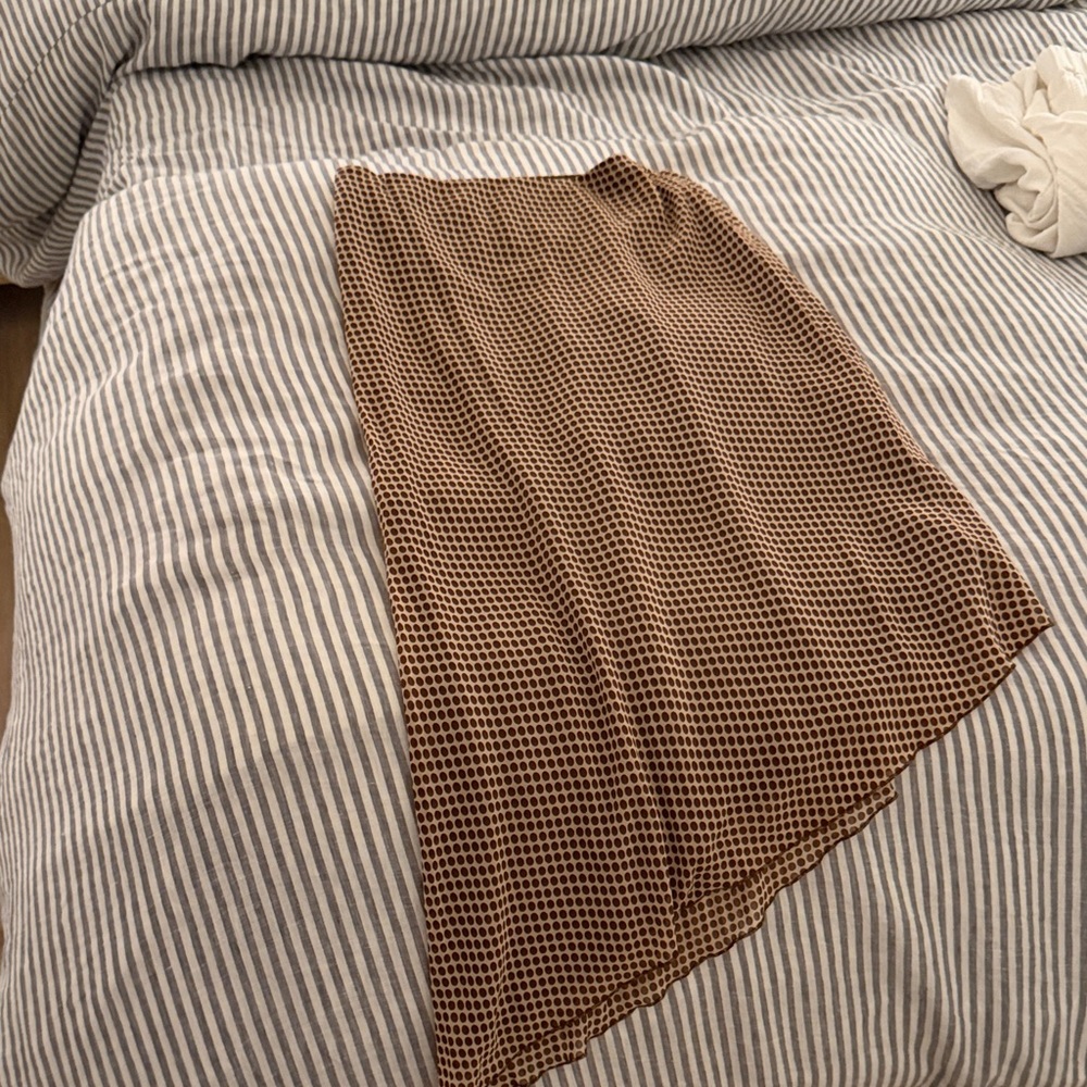 Princess Polly Brown Asymmetrical Skirt